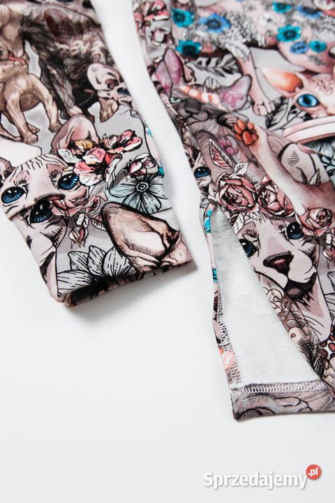 Magic Pet Fashion bluza damska sfinks koty kot S Bluzki i koszule Opole