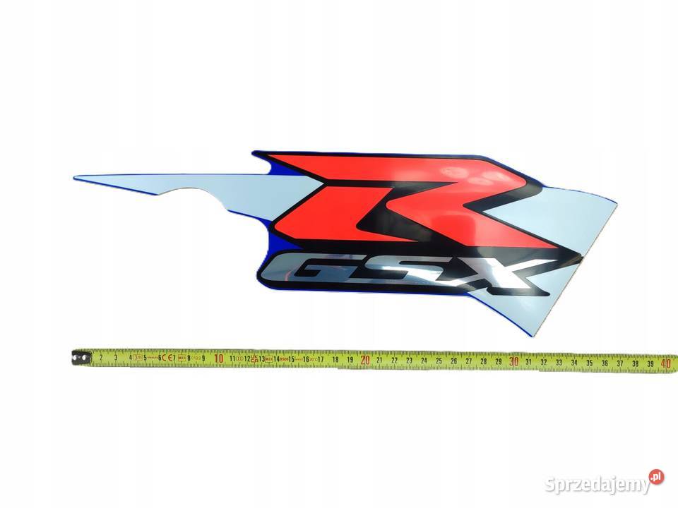 NAKLEJKA GSXR NA PRAWY BOCZEK SUZUKI GSXR600 Akcesoria samochodowe