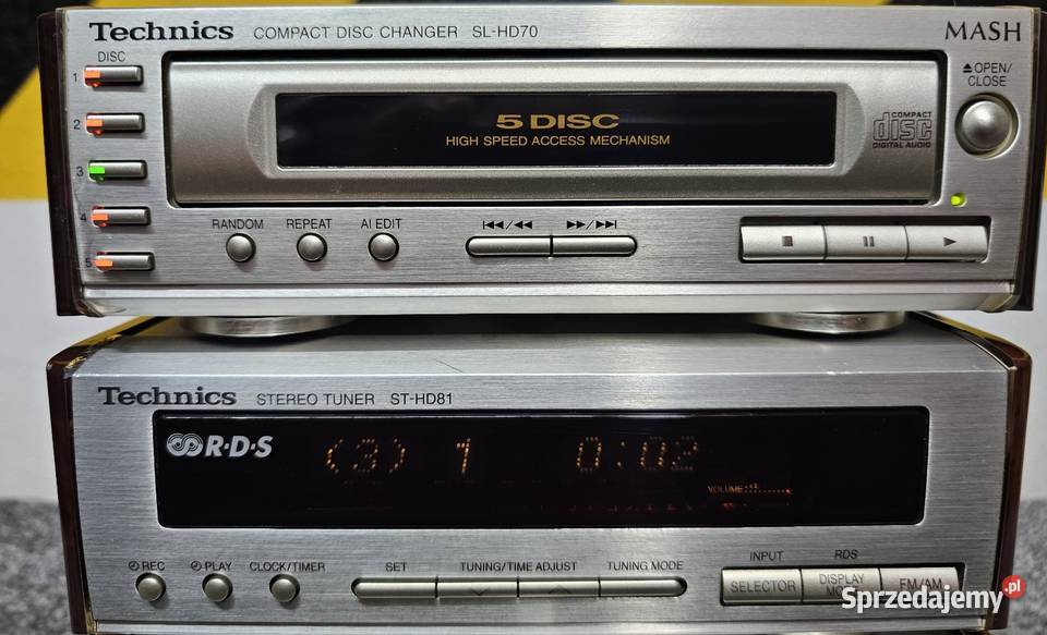 Technics Compact Disc Player SLHD70