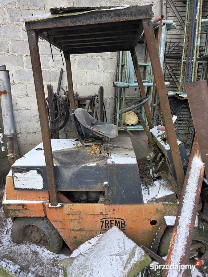 Wózek widłowy rak gpw zremb Gliwice diesel Mierzyn