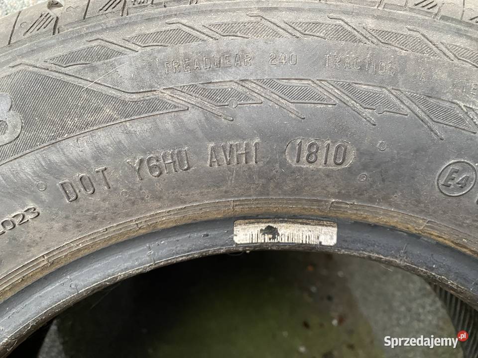 Opony continental przyczepa 13 15580r13 bieżnik Częstochowa