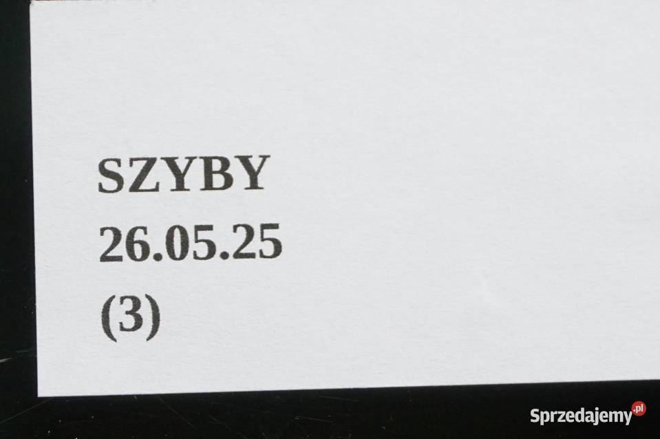 SZYBA KAROSERYJNA PRAWA TYŁ TYLNA INFINITI FX35 Nowy Tomyśl