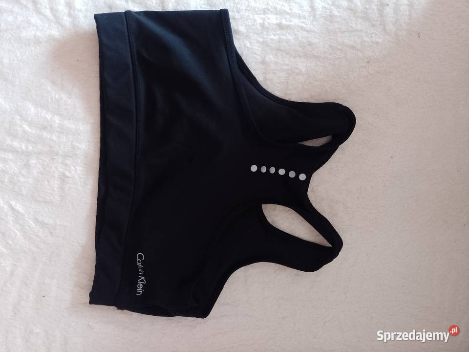 42XL Calvin Klein Ekskluzywny czarny top fitness Moda i Styl Kraków sprzedam