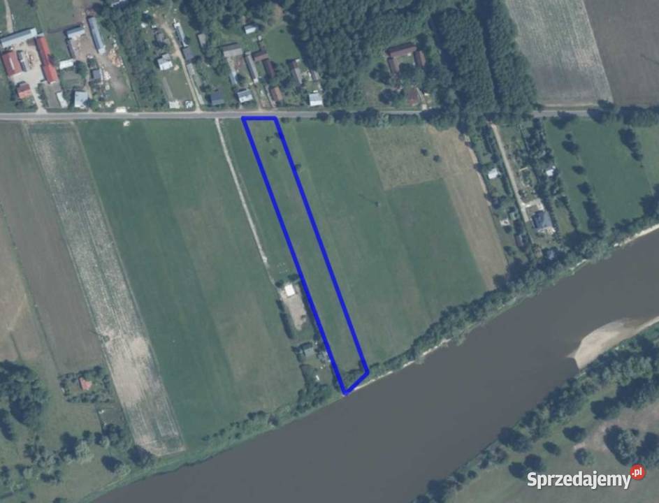 Działka rekreacyjna z linia brzegową Bugiem w mazowieckie