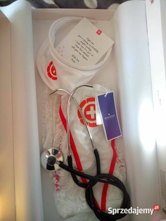 EROTYCZNY STRÓJ PIELĘGNIARKI OBSESSIVE MEDICA SM Warszawa