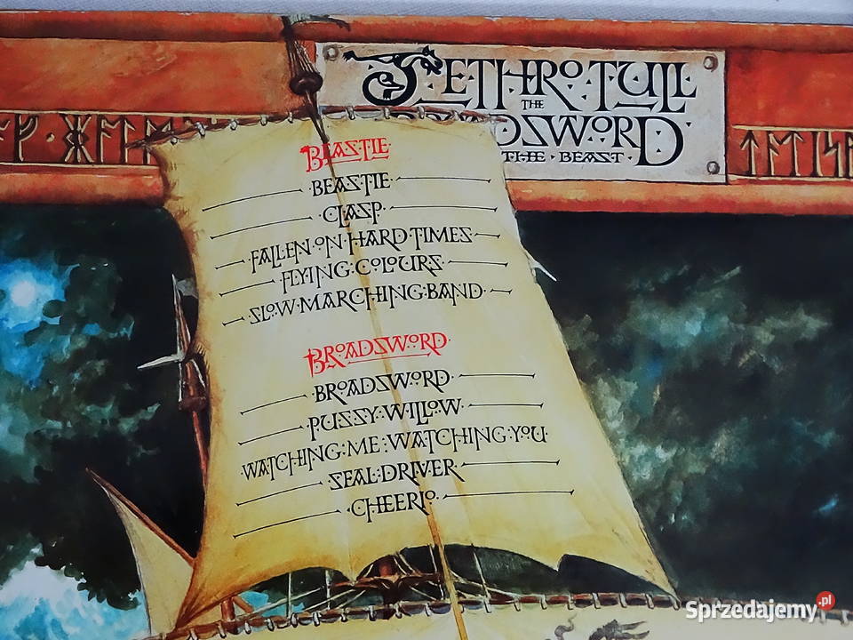 Jethro Tull The Broadsword And The Beast Vinyl rock Biłgoraj