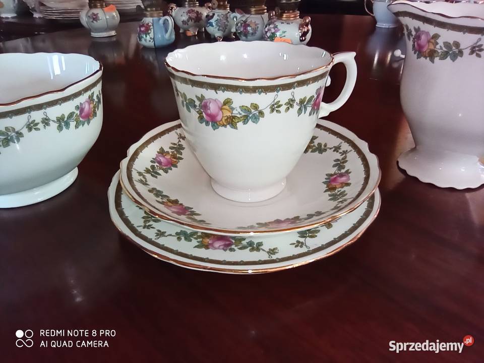 Filiżanka z talerzykiem deserowym
Made in Porcelana i szkło Gdańsk