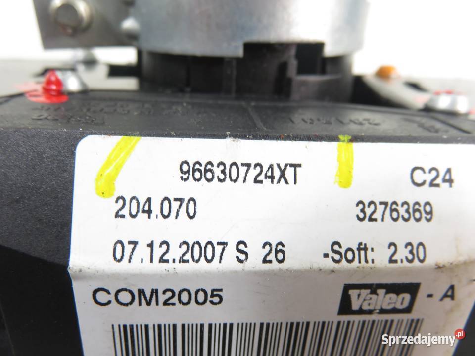 PRZEŁĄCZNIK ZESPOLONY PEUGEOT 207 WA WC