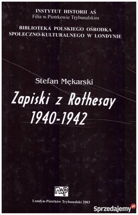 ZAPISKI Z ROTHESEY 19401942 Chełm