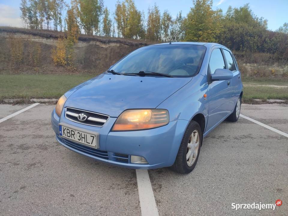 Daewoo KALOS 2005 12 benzyna nieuszkodzony świętokrzyskie Wiślica