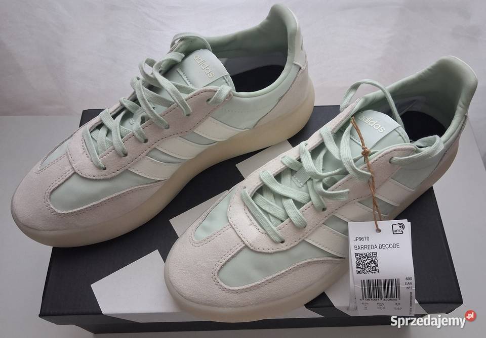 NOWE damskie sneakersy ADIDAS Barreda Decode r żółty/złoty Łódź