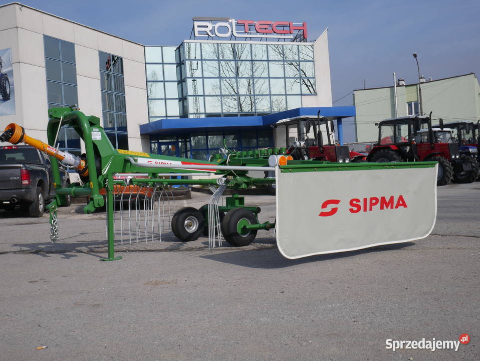 Sipma Zk 350 Zgrabiarka pokosów Dostawa nieuszkodzony śląskie Częstochowa