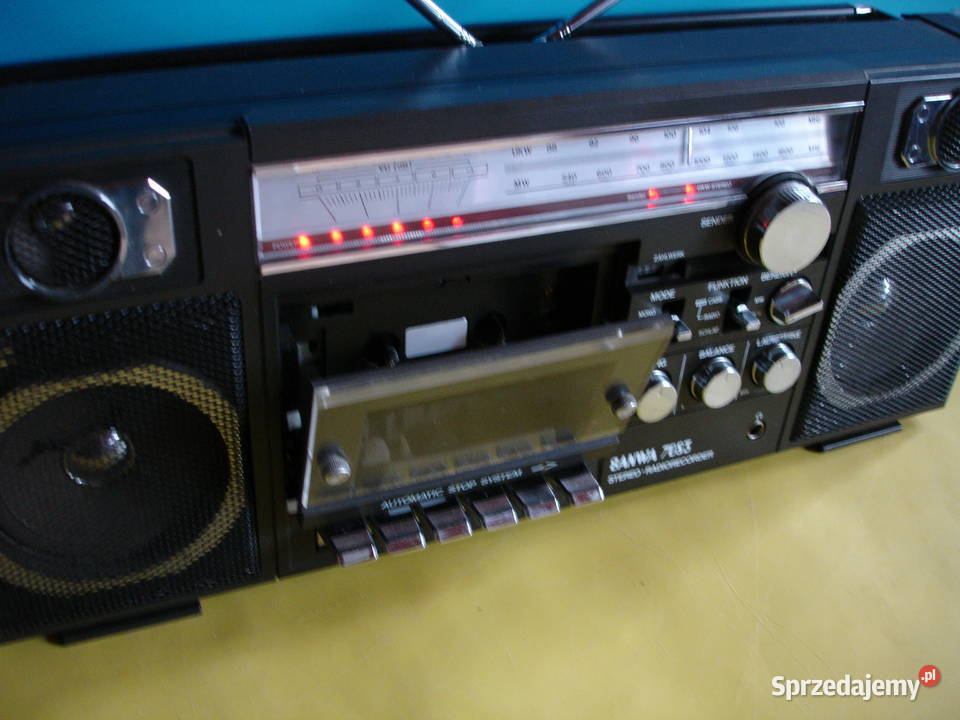 Radiomagnetofon SANWA 7083 Zielona Góra