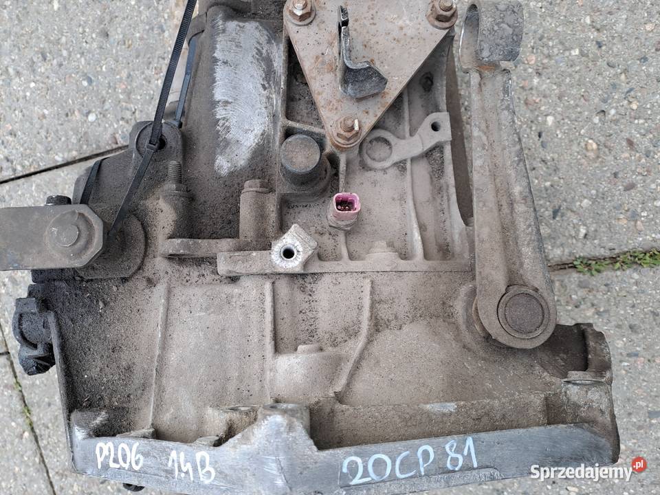 Peugeot 206 14 8V 75 skrzynia biegów kod 20CP81 Jastrzębie-Zdrój