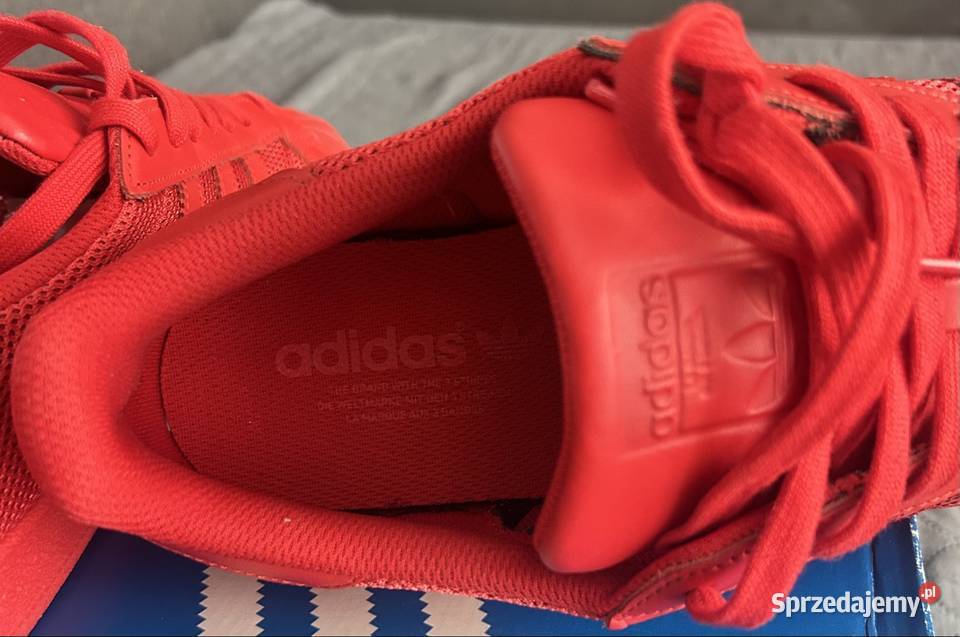 Adidas superstar red breathe tkanina mazowieckie Warszawa