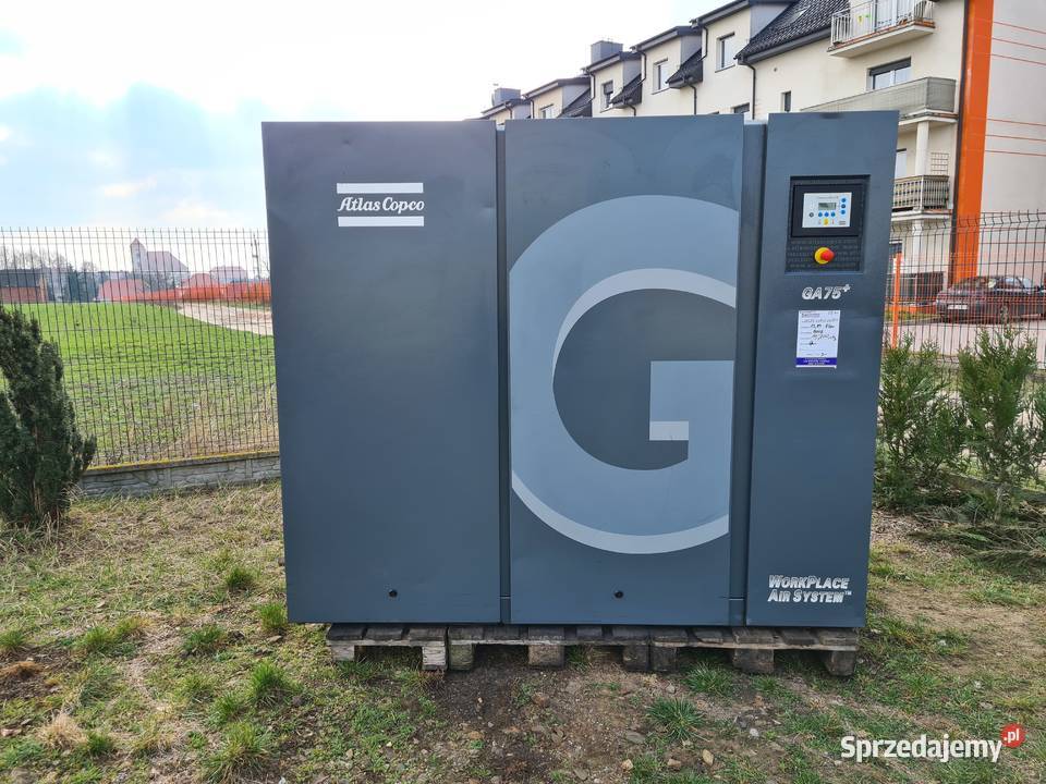 Kompresor śrubowy ATLAS COPCO GA 75 sprzedam