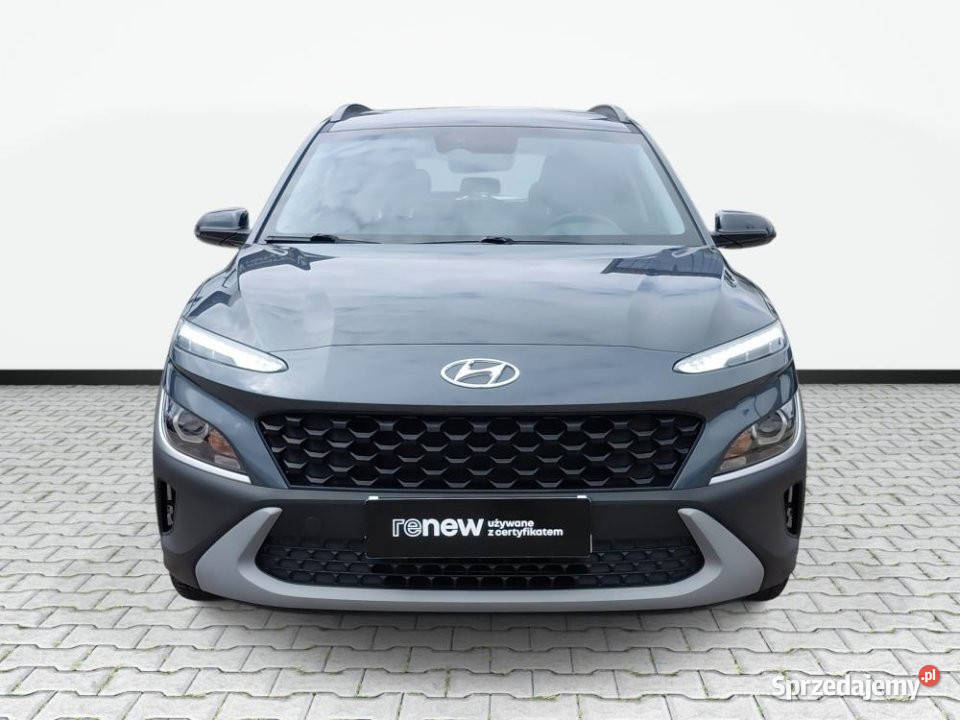 HYUNDAI Kona 2021r Faktura 23 Hybryda 97575km Warszawa