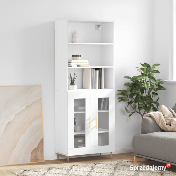 Witrynka biała 695x34x180 materiał Warszawa