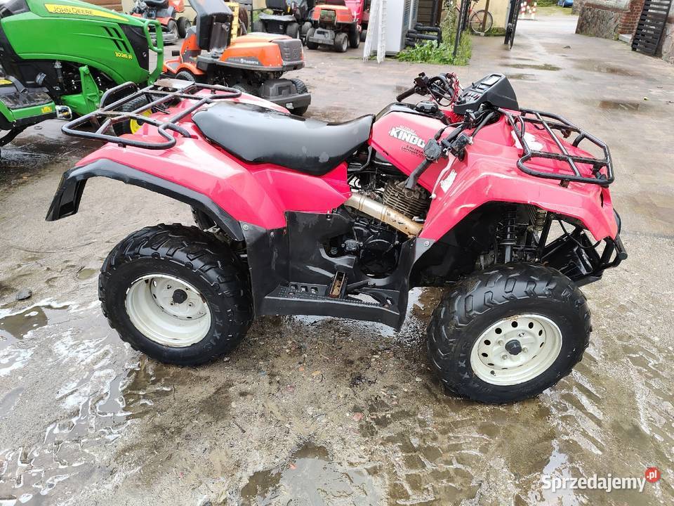 Suzuki kingquad 400 dyfer przod części czesci