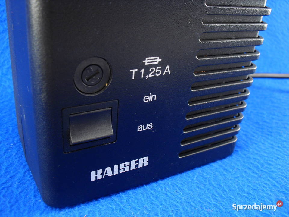 Transformator KAISER 12 V prąd stały Bielawa