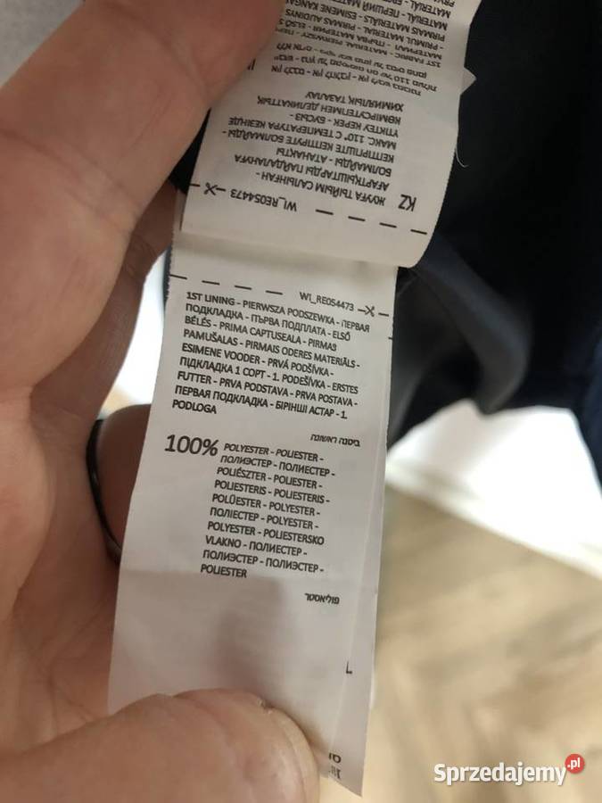 Żakiet Reserved granatowy zakiet dwurzedowy niebieski Lubań sprzedam
