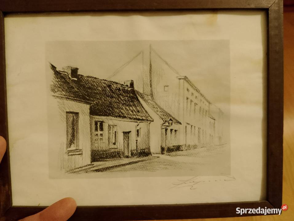 Rysunek ołówkiem Rabka-Zdrój sprzedam