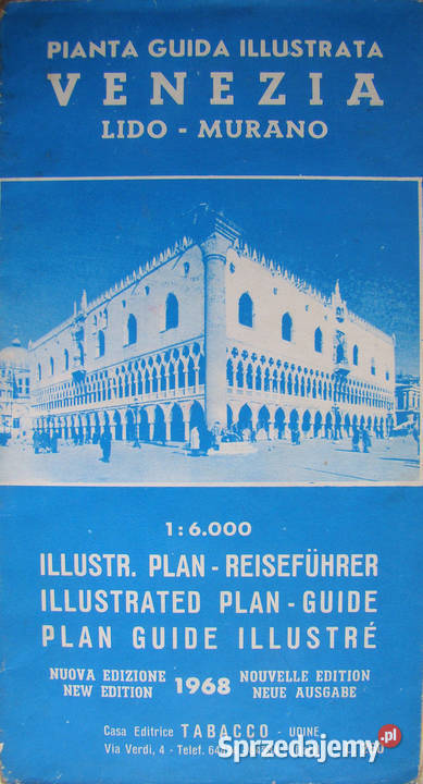 WENECJA Ilustrowany przewodnik z planem miasta Limanowa