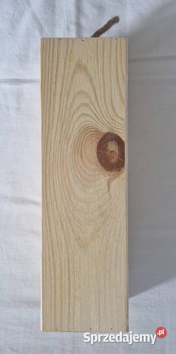 Drewniana skrzynkapudełko na alkohol Warszawa