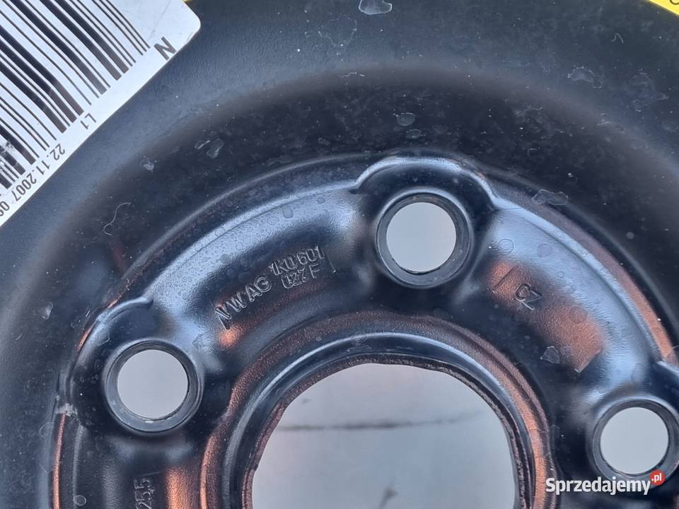 Audi Seat Vw Golf V KOŁO DOJAZDOWE dojazdówka lubelskie Rudka