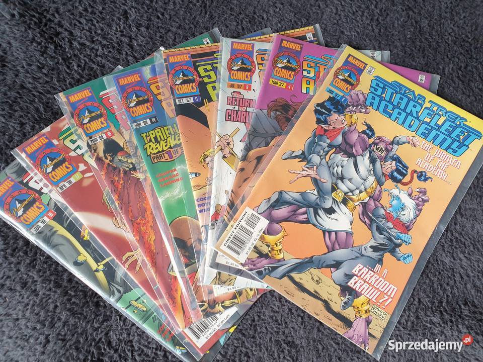 Star Trek Star Fleet Academy 8 komiksów Marvel Gdynia