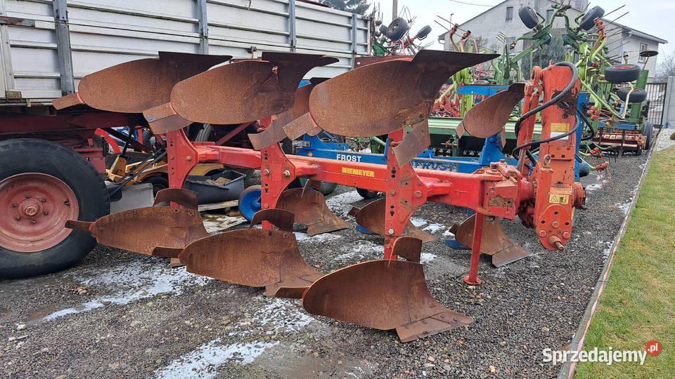 Pług 3 skibowy obrotowy frost niemeyer Pługi wielkopolskie Miejska Górka