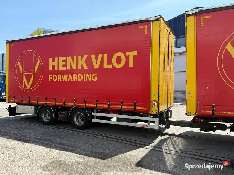 Firanka 6x2 zestaw z przyczepa DAF XF RZUR 6 Warszawa
