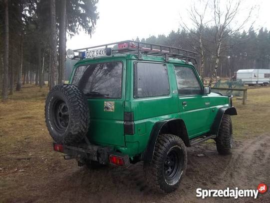 Daihatsu Rocky patrol discovery off road zamiana sprowadzony pomorskie Polnica
