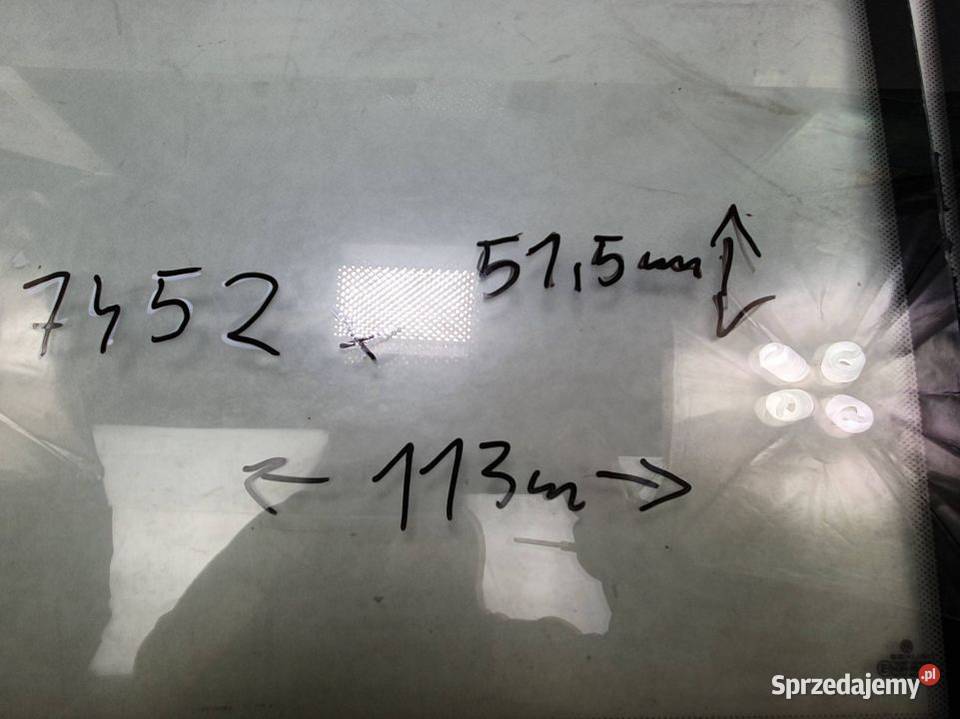 SZYBA BOCZNA VOLKSWAGEN TRANSPORTER T4 osobowe Lipno