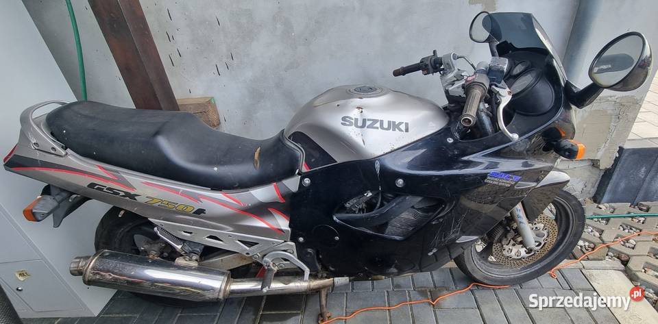 Suzuki GSX750F srebrny lubuskie Gorzów Wielkopolski