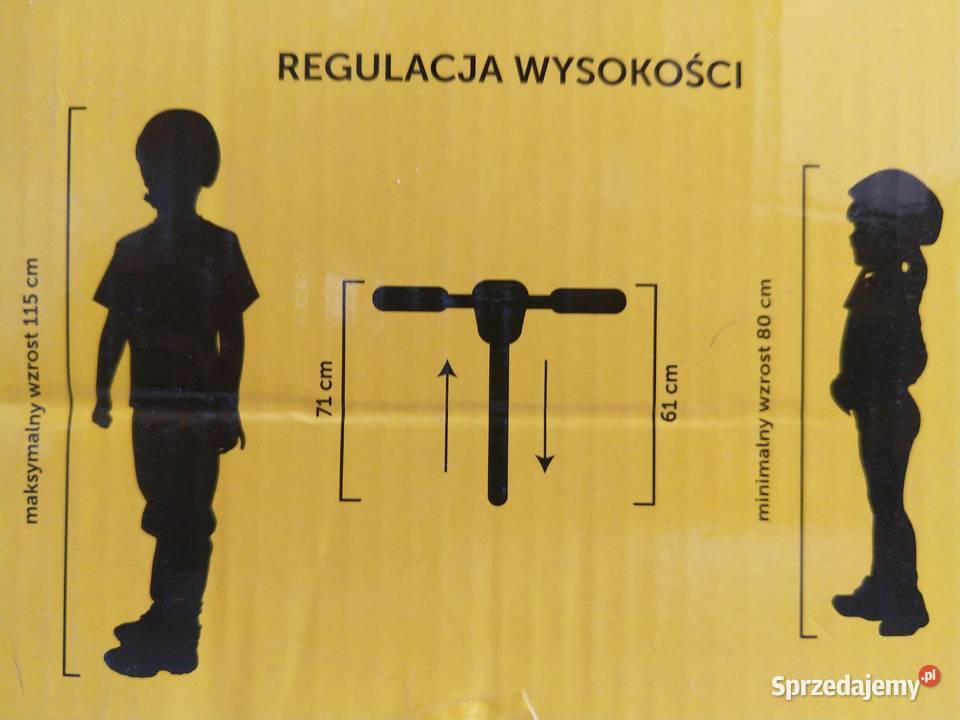 NAJTANIEJ Hulajnoga LED Trzykołowa 120mm Zabrze
