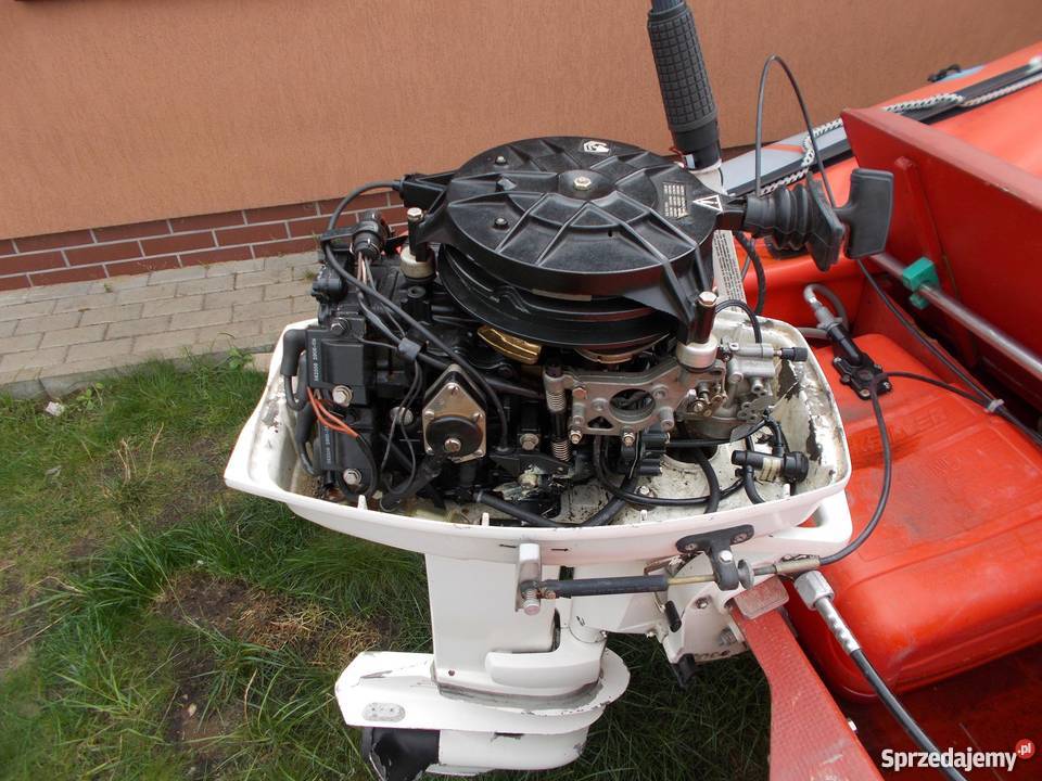 SILNIK SPALINOWY ZABURTOWY JOHNSON 30 2T Wrocław sprzedam