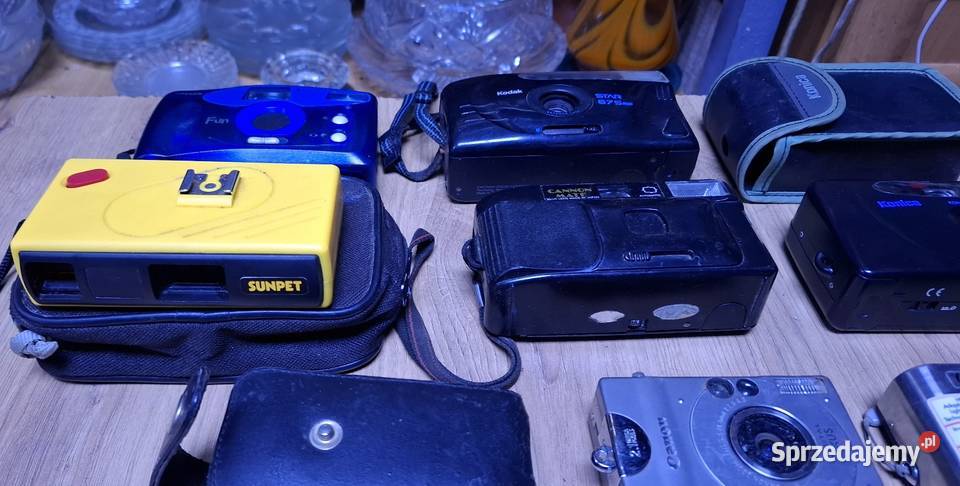 Aparaty fotograficzne cyfrowe I analogowe małopolskie Wadowice