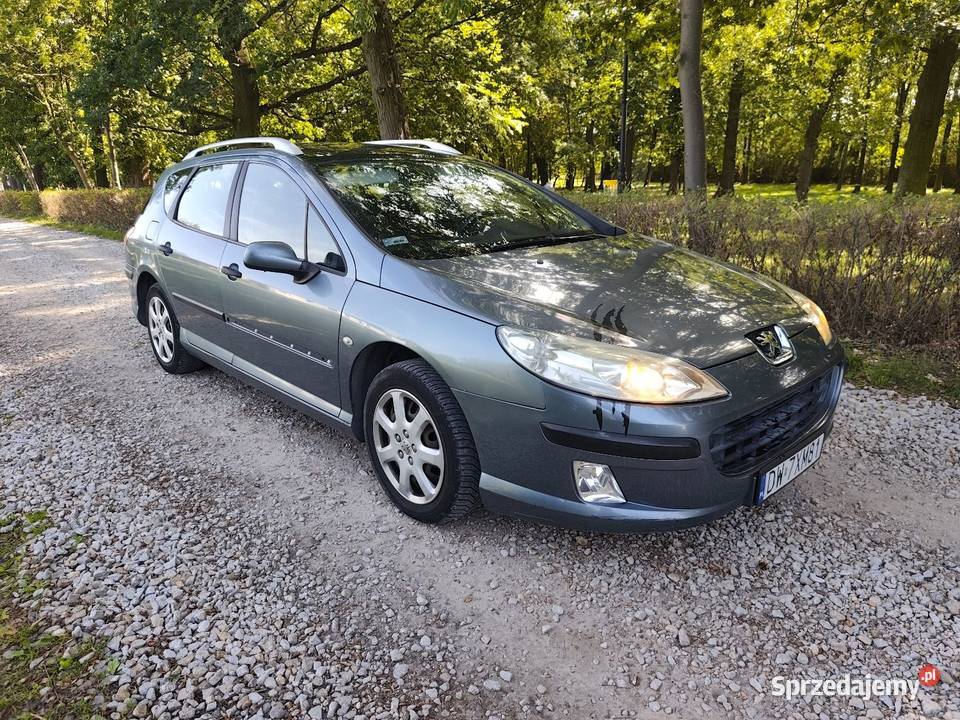 Peugeot 407 16HDi 109 2005r Zarejestrowany w Polsce 407 dolnośląskie Wrocław