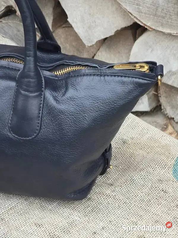 Marc Jacobs Duża skórzana torebka kuferek gruba Warszawa