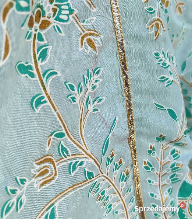 Orientalna suknia M 38 turkusowa niebieska Szczecin