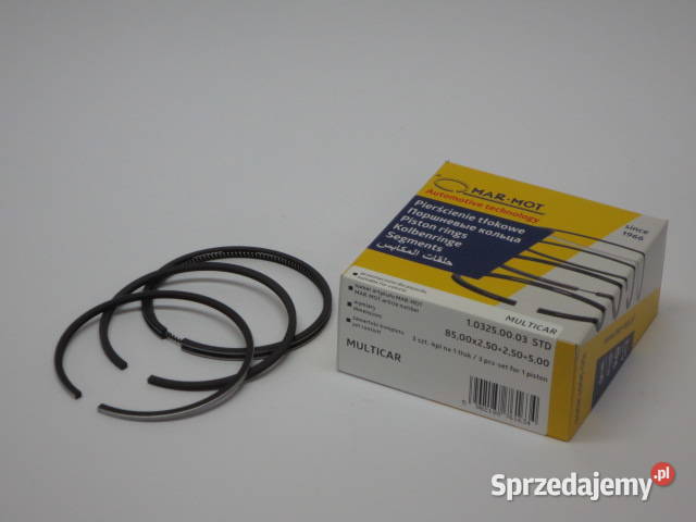 Pierścienie tłoka Multicar M25 fi85mm fi90mm ciężarowe łódzkie Konstantynów Łódzki