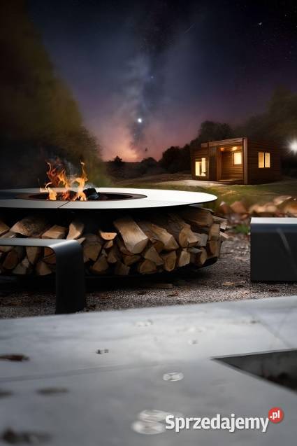 Palenisko ogrodowe stalowe czarne 150 Poznań