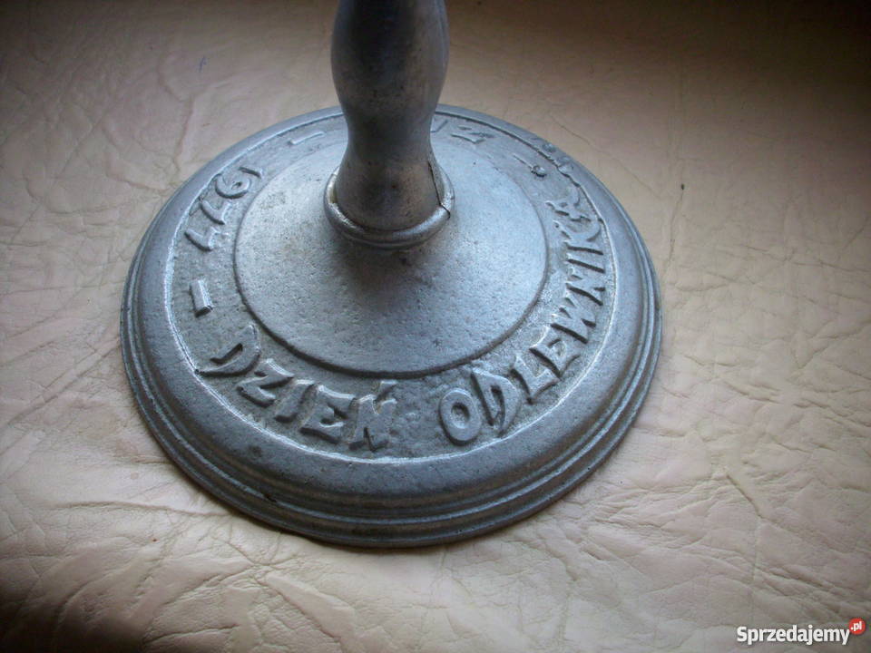 Duży kolekcjonerski świecznik ZM Ursus Barlinek