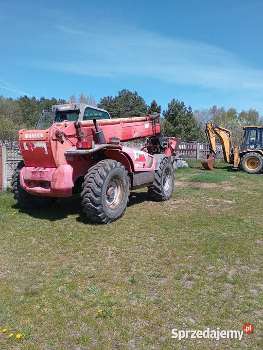 Manitou 1740 umowa 2007r ładowarka teleskopowa Koła śląskie Pilica sprzedam