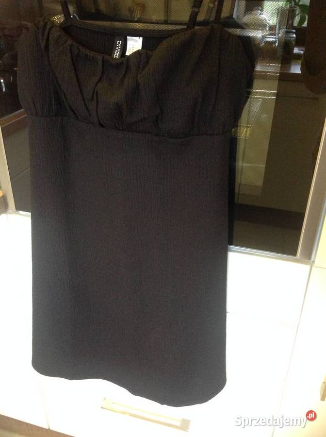 Mini Sukienka Letnia Mała Czarna DIVERSE M j Spódnice i sukienki Nowa Sól