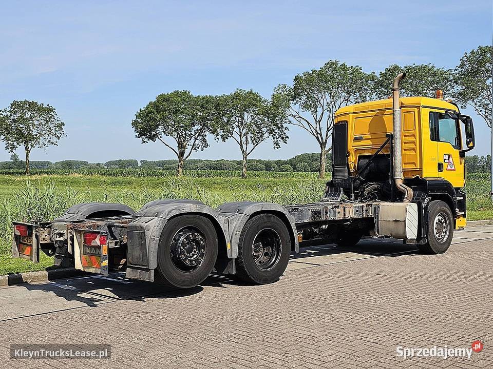 MAN 26360 TGS 6X24 MANUAL 9T FA podwozie z