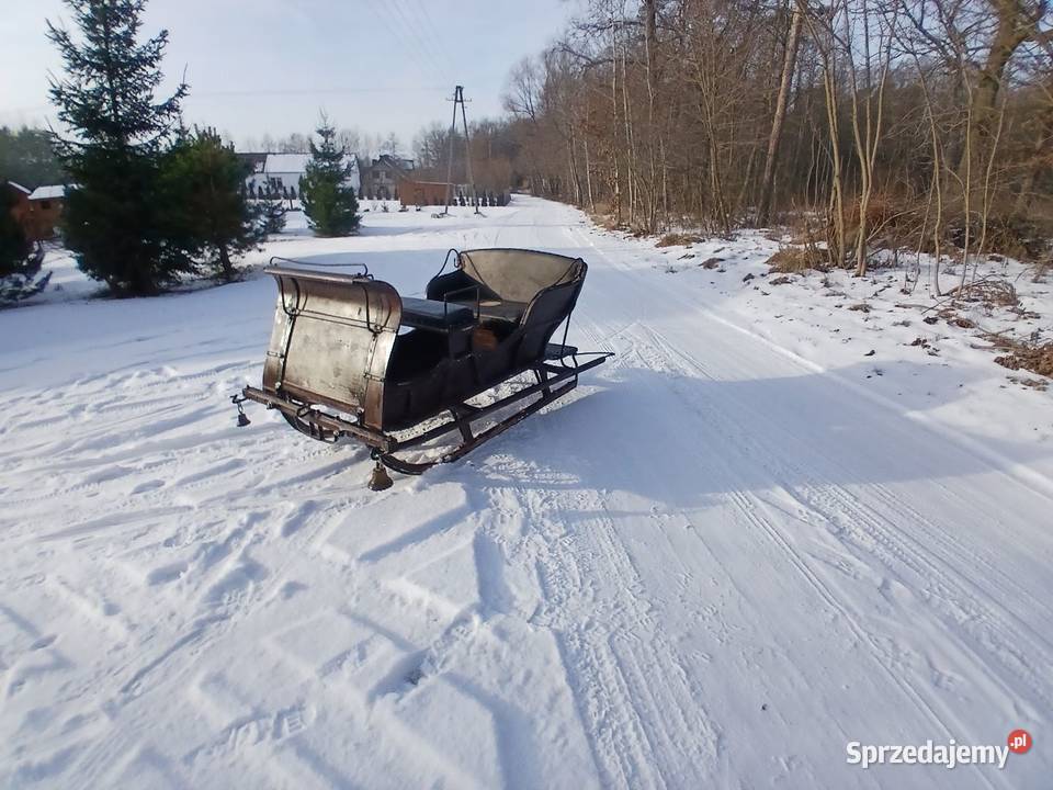 sanie konne lekkie ze struną Sawin