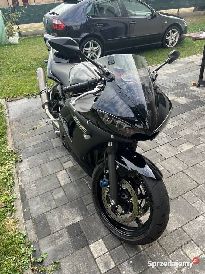 Yamaha R6 rj05 2003 czarna podlaskie Wysokie Mazowieckie