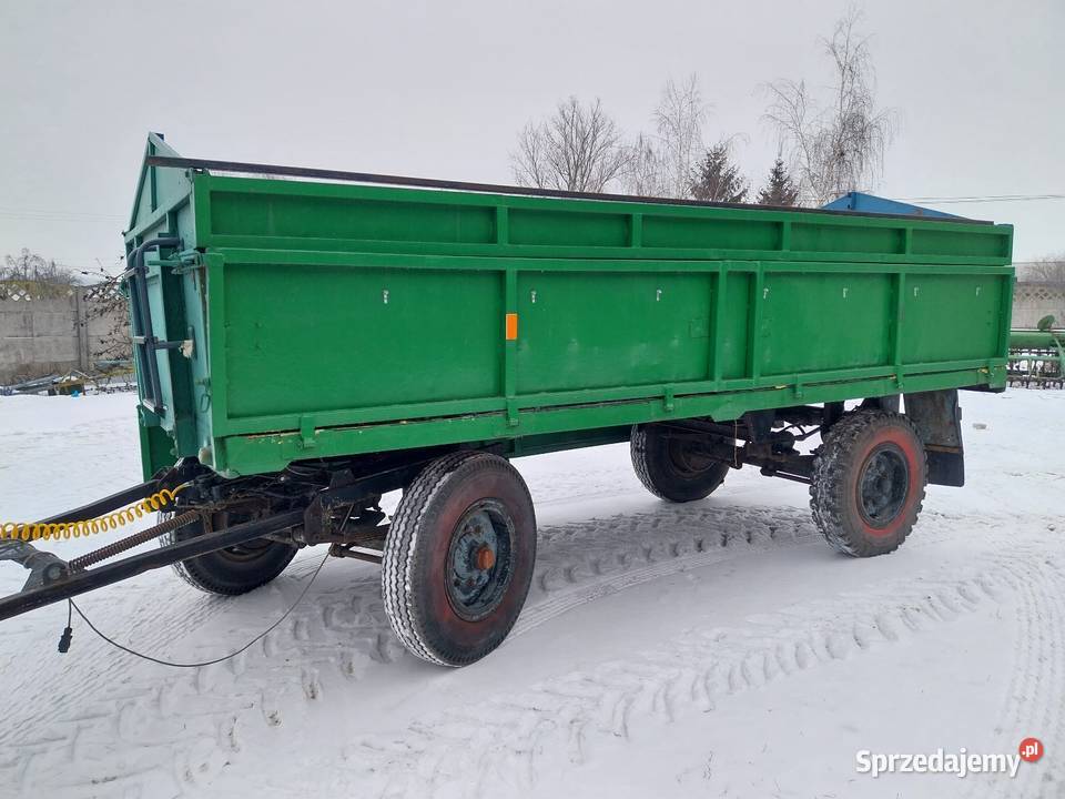 Przyczepa sztywna HL 6011 8011 6ton 8ton Sanok Przyczepy rolnicze Krośniewice